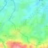 Mappa topografica La Frênaie, altitudine, rilievo