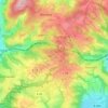 Mappa topografica Eigen, altitudine, rilievo