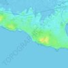 Mappa topografica Hameau des Genêts, altitudine, rilievo