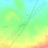 Mappa topografica Rogerson, altitudine, rilievo