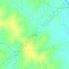 Mappa topografica Devala, altitudine, rilievo
