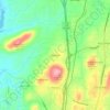 Mappa topografica Westridge, altitudine, rilievo