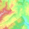 Mappa topografica Yarraman, altitudine, rilievo