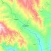 Mappa topografica 杏儿藏族乡, altitudine, rilievo