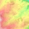 Mappa topografica La Chapelle, altitudine, rilievo