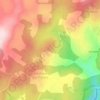 Mappa topografica Cabrio, altitudine, rilievo