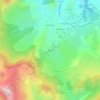 Mappa topografica Gierre, altitudine, rilievo