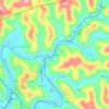 Mappa topografica Darfork, altitudine, rilievo