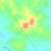 Mappa topografica Twin Sisters, altitudine, rilievo