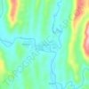 Mappa topografica Huampami, altitudine, rilievo