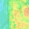 Mappa topografica Glenwood, altitudine, rilievo