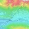 Mappa topografica Grubs, altitudine, rilievo