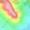 Mappa topografica Côte de Delme, altitudine, rilievo