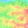 Mappa topografica Trégous, altitudine, rilievo