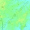 Mappa topografica Faverolles, altitudine, rilievo