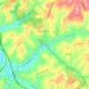 Mappa topografica Leechburg, altitudine, rilievo