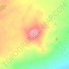 Mappa topografica Heiheiahulu, altitudine, rilievo