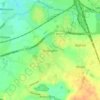 Mappa topografica Shavington, altitudine, rilievo