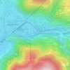 Mappa topografica Kampill - Campiglio, altitudine, rilievo