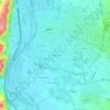 Mappa topografica Les Grands Courtils, altitudine, rilievo