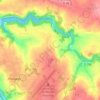 Mappa topografica La Villeneuve, altitudine, rilievo