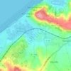 Mappa topografica La Cinquantaine, altitudine, rilievo