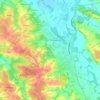 Mappa topografica Billau, altitudine, rilievo