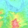 Mappa topografica La Guillaumie, altitudine, rilievo
