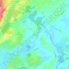 Mappa topografica Johnson, altitudine, rilievo