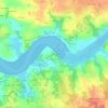 Mappa topografica Le Passage, altitudine, rilievo