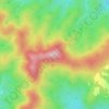 Mappa topografica Morro da Guarita, altitudine, rilievo