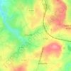Mappa topografica La Perrelle, altitudine, rilievo