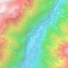 Mappa topografica Cadarese, altitudine, rilievo
