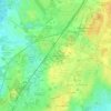 Mappa topografica Lormandière, altitudine, rilievo