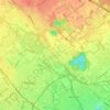 Mappa topografica San Lorenzo, altitudine, rilievo
