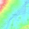 Mappa topografica Sutamarchán, altitudine, rilievo