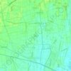Mappa topografica Guallina, altitudine, rilievo