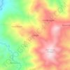 Mappa topografica El Huabo, altitudine, rilievo
