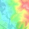 Mappa topografica Las Lastras, altitudine, rilievo