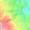 Mappa topografica San Francisco, altitudine, rilievo