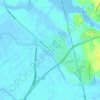 Mappa topografica Castroville, altitudine, rilievo