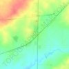 Mappa topografica Sterling, altitudine, rilievo