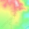 Mappa topografica Chimney Rock, altitudine, rilievo