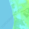 Mappa topografica La Union, altitudine, rilievo
