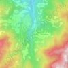 Mappa topografica Sesta Inferiore, altitudine, rilievo