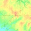 Mappa topografica Wooster, altitudine, rilievo