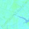 Mappa topografica Winsteadville, altitudine, rilievo