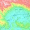 Mappa topografica Quillacollo, altitudine, rilievo