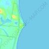Mappa topografica Pedro Point, altitudine, rilievo