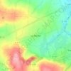 Mappa topografica Le Perron, altitudine, rilievo